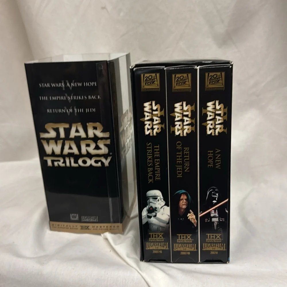 Star Wars VHS trilogy